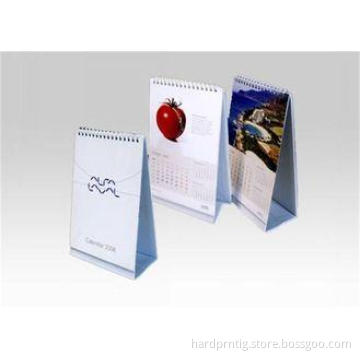 A4 B5 Matte Lamination Table Calendar Printing Services , C